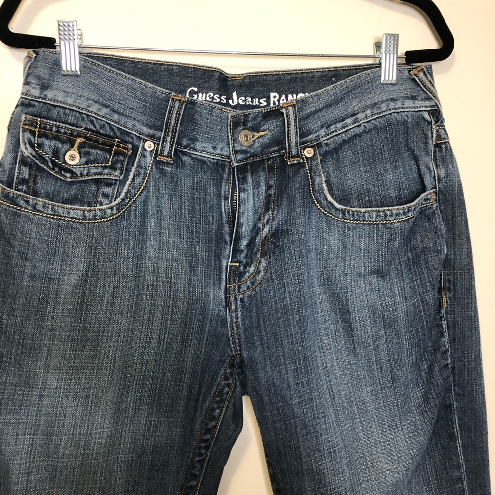 Guess men’s rancho Jeans bootcut w33 L32